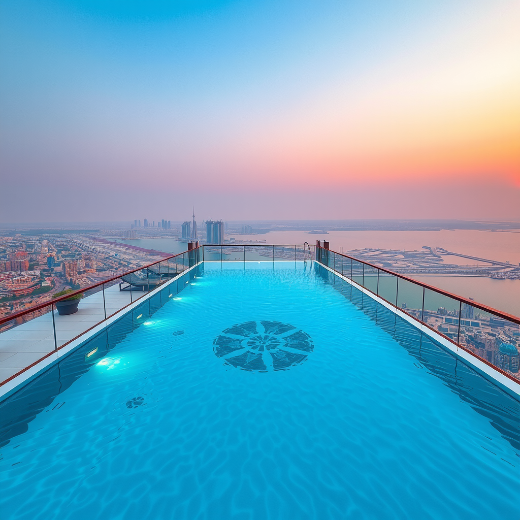 Sky Aura Pool - Dubai's Premier Infinity Pool Destination with Breathtaking Views and Luxury Experience
